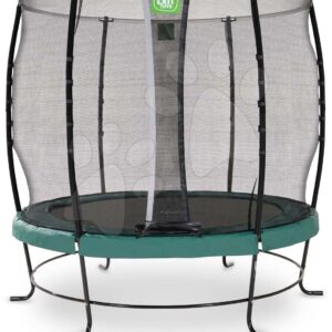 Trampolína s ochrannou sítí Lotus Classic Exit Toys průměr 253 cm zelená