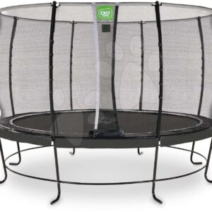 Trampolína s ochrannou sítí Lotus Classic Exit Toys průměr 366 cm černá