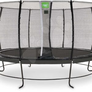 Trampolína s ochrannou sítí Lotus Classic Exit Toys průměr 427 cm černá