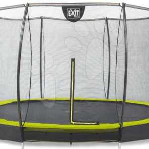 Trampolína s ochrannou sítí Silhouette Ground Exit Toys přízemní průměr 366 cm zelená