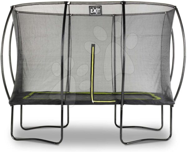 Trampolína s ochrannou sítí Silhouette trampoline Exit Toys 214*305 cm černá