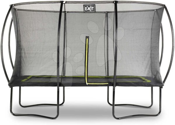 Trampolína s ochrannou sítí Silhouette trampoline Exit Toys 244*366 cm černá
