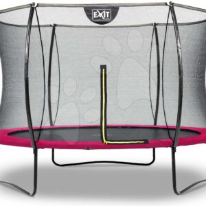 Trampolína s ochrannou sítí Silhouette trampoline Pink Exit Toys kulatá průměr 305 cm růžová