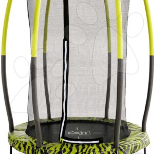 Trampolína s ochrannou sítí Tiggy Junior trampoline Exit Toys průměr 140cm zelená