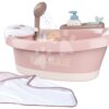 Vanička s tekoucí vodou ve sprše Balneo Bath Natur D'Amour Baby Nurse Smoby s jacuzzi koupelí se světlem a bubláním elektronické - Image 2