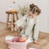 Vanička s tekoucí vodou ve sprše Balneo Bath Natur D'Amour Baby Nurse Smoby s jacuzzi koupelí se světlem a bubláním elektronické - Image 3