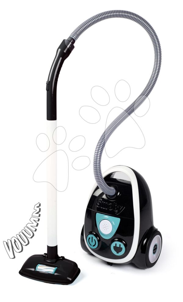 Vysavač elektronický Vacuum Cleaner Smoby s reálným zvukem vysávání