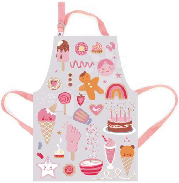 Zástěra pro děti sladkosti Sweet Treats Apron ThreadBear s ochrannou vrstvou od 3-5 let