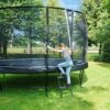 Žebřík na trampolínu Trampoline Ladder Exit Toys ocelový pro rám ve výšce 85–95 cm - Image 2