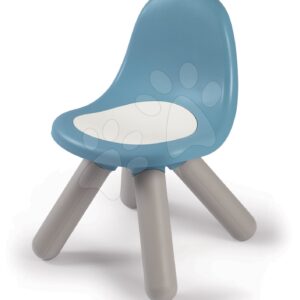 Židle pro děti KidChair Storm Blue Smoby modrošedá s UV filtrem 50 kg nosnost výška sedadla 27 cm od 18 měsíců