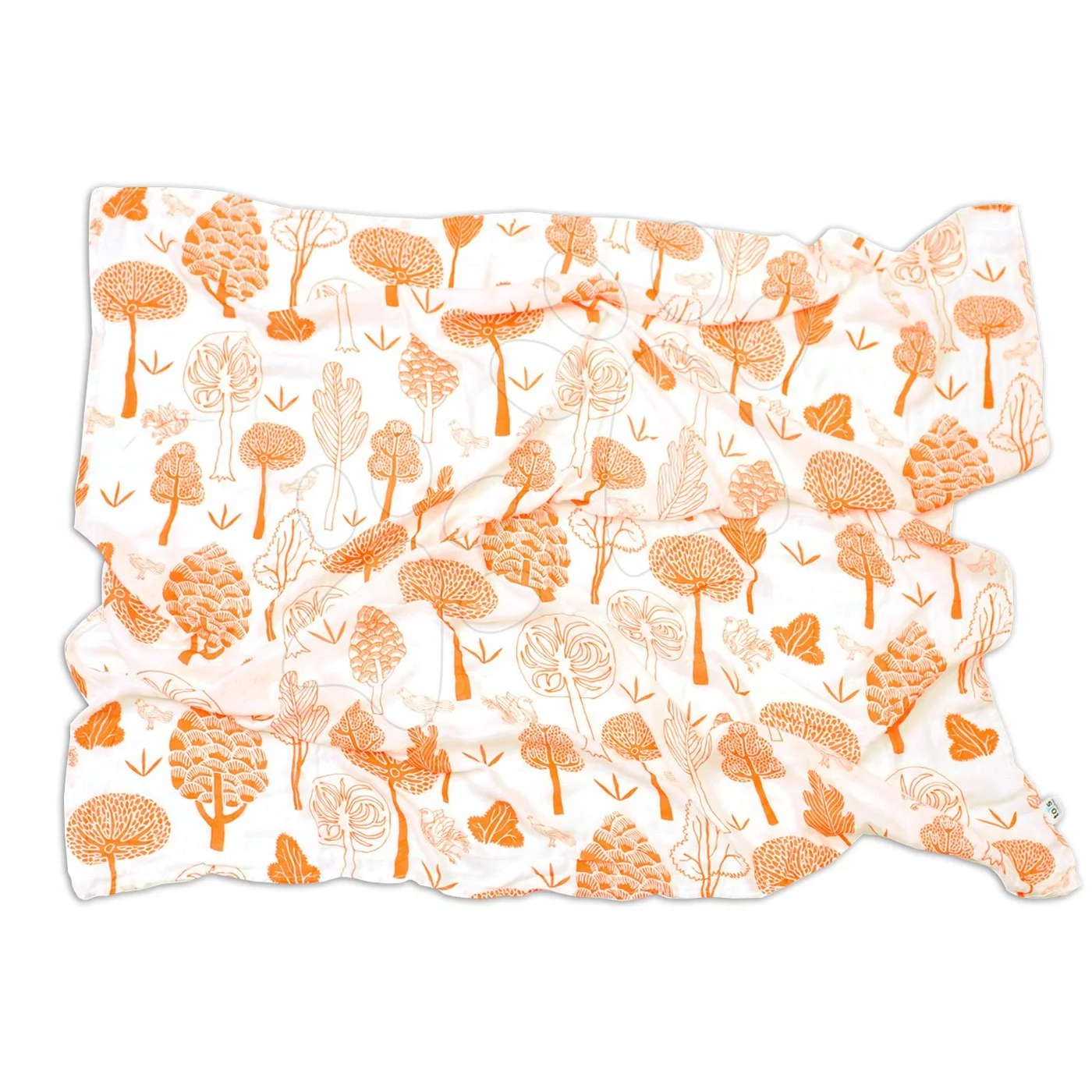 toTs-smarTrike bambusové zavinovačky stromy 170103 oranžové - Obrázek 3