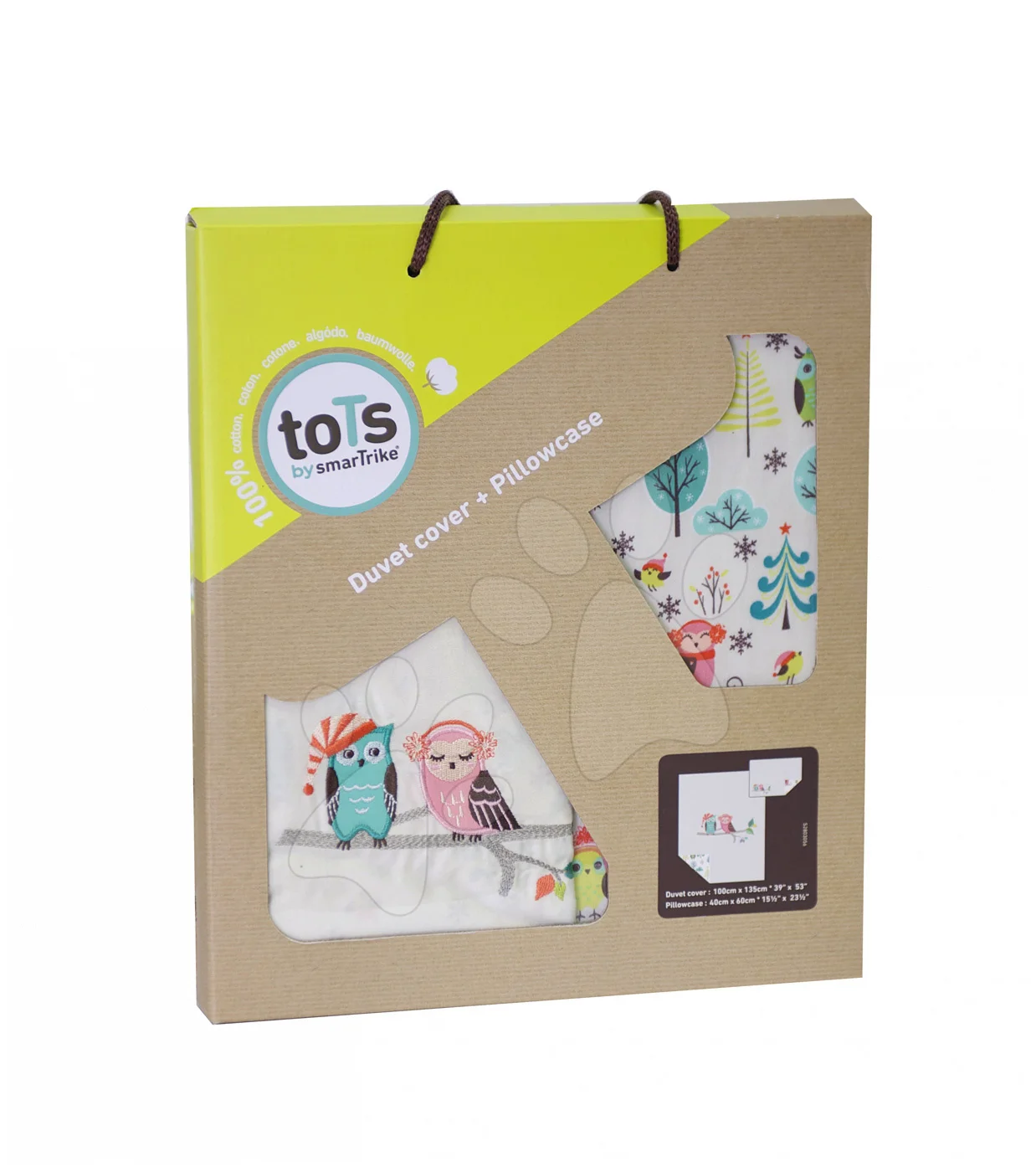 toTs-smarTrike dvoudílná souprava do postýlky sovičky Joy 280204 - Obrázek 2