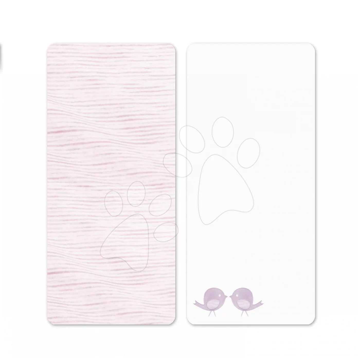 toTs-smarTrike napínací prostěradlo do postýlky Classic 140502 růžové - Obrázek 2