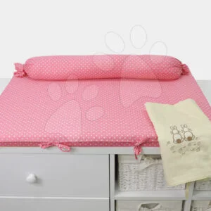 toTs-smarTrike přebalovací podložka s povlečením zajíček Joy 250102 růžová