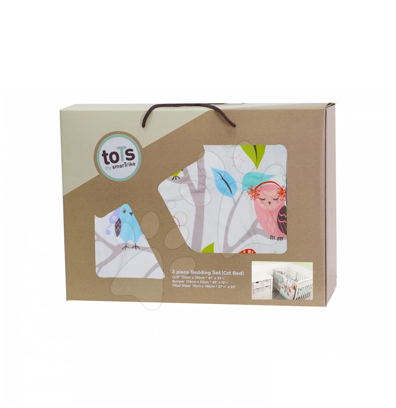 toTs-smarTrike třídílná sada do postýlky Joy 240104 - Obrázek 2