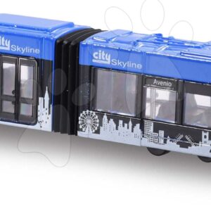 Autobus a tramvaj Transporter Majorette kovový 20 cm délka 6 různých druhů