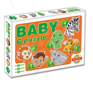 Dohány Baby puzzle exotické zvířátka 635-4