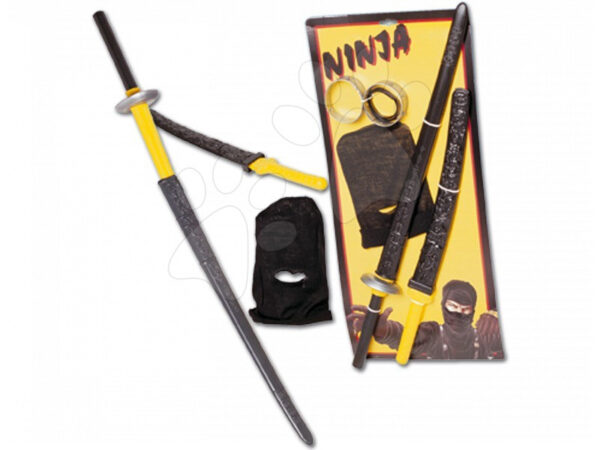 Dohány dětský ninja set 746 černo-žlutý
