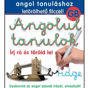 Dohány naučná hra tabule Piš a smaž sešit modré – Učíme se psát anglická slova pomocí obrázků 508