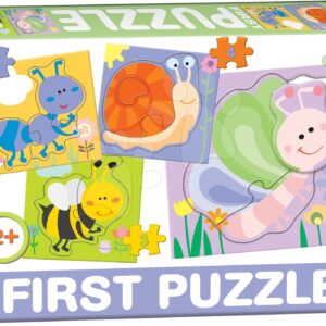 Dohány puzzle 4-obrázkové Baby First Brouci 639-4