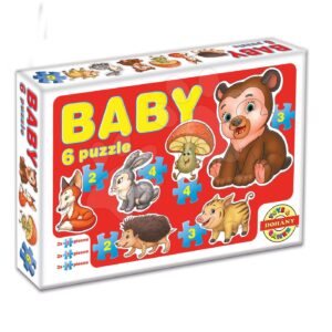 Dohány puzzle Baby zvířátka z lesa 635-3