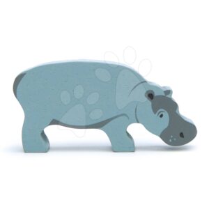 Dřevěný hroch Hippopotamus Tender Leaf Toys stojící