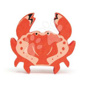 Dřevěný mořský krab Crab Tender Leaf Toys