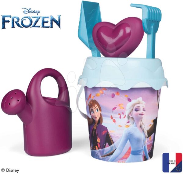 Kyblík set Frozen Garnished Bucket Smoby s konví 17 cm vysoké od 18 měsíců