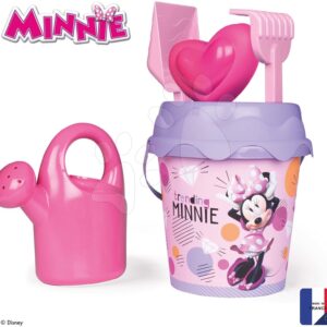 Kyblík set Minnie Garnished Bucket Smoby s konví 17 cm vysoký od 18 měsíců