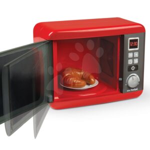 Mikrovlnka elektronická Tefal Elec Micro Wave Smoby se zvukem světlem a dvěma doplňky