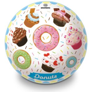 Mondo gumový pohádkový míč Donuts a Ice Cream 23 cm průměr 6640