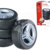 Náhradní kola ke všem odrážedlům Bobby Car Classic BIG gumová s tichým chodem 15*5*15 cm - Image 3