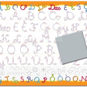 Naučná hra tabule Piš a smaž Dohány ABC