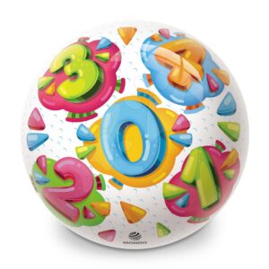 Obrázkový míč BioBall Čísla Mondo gumový 23 cm