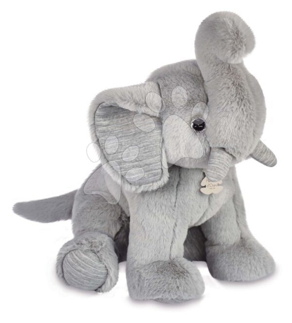 Plyšový slon Elephant Pearl Grey Les Preppy Chics Histoire d’ Ours šedý 45 cm od 0 měsíců