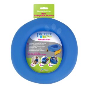Potette Plus dětská gumová vložka do WC T20131 modrá