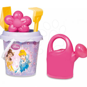 Smoby kbelík set do písku Princezny 63946 růžovo-fialový