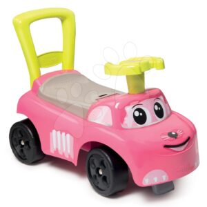 Smoby odrážedlo a chodítko Auta Pink Ride-on 2v1 růžové 720518