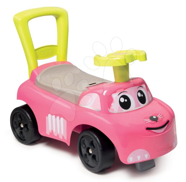 Smoby odrážedlo a chodítko Auta Pink Ride-on 2v1 růžové 720518