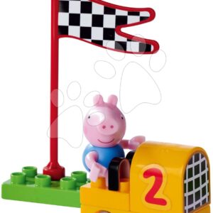 Stavebnice Peppa Pig Starter Set PlayBig Bloxx BIG s figurkou – s autíčkem od 1