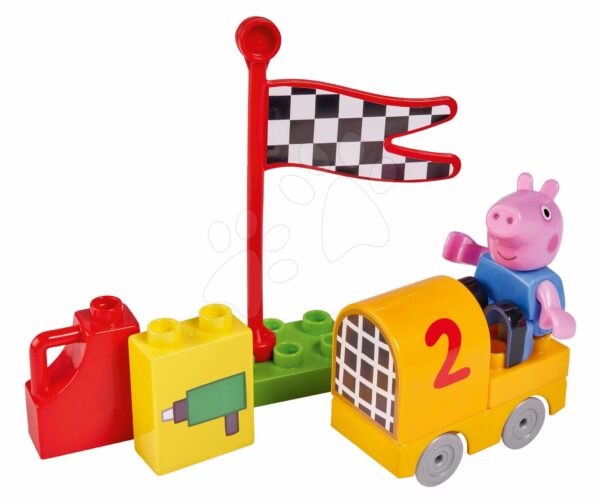 Stavebnice Peppa Pig Starter Sets PlayBIG Bloxx s figurkou v autě od 1