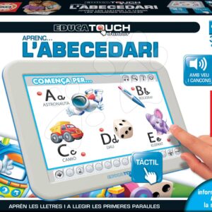 Tablet elektronický ABC L'Alphabet Educa pro děti od 3-6 let španělsky