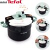 Tlakový hrnec Tefal Clipso Pressure Cooker Smoby s otevíracím systémem šedo-olivový - Image 2