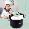 Tlakový hrnec Tefal Clipso Pressure Cooker Smoby s otevíracím systémem šedo-olivový - Image 3