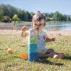 Věž z cukrové třtiny Bio Sugar Cane Magic Tower Little Smoby 40 cm 6 kelímků Green 100% recyklovatelné od 12 měsíců - Image 3