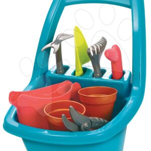 Vozík se zahradním nářadím Garden&Seasons Écoiffier s 8 doplňky od 18 měsíců
