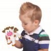 Zvířátka domácí z Farmy Kiddieland 6 druhů s pohyblivými částmi a klik zvukem od 12 měsíců - Image 3