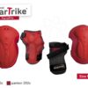 smarTrike chrániče Safety Gear set M na kolena a zápěstí z ergonomického plastu červené 4002004 - Image 2