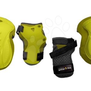 smarTrike chrániče Safety Gear set S na kolena a zápěstí z ergonomického plastu zelené 4002003