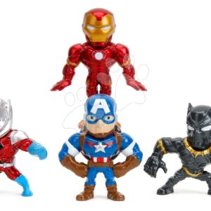 Figurky sběratelské Avengers Marvel Figures 4-Pack Jada kovové 4 druhy výška 6 cm